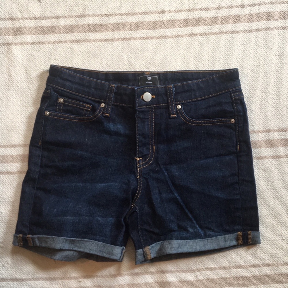 Dark wash GAP Bermuda shorts